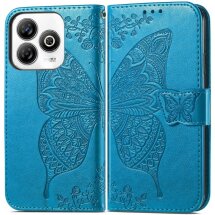 Чохол UniCase Butterfly Pattern для ZTE Blade A75 - Blue: фото 1 з 6