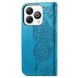 Чохол UniCase Butterfly Pattern для ZTE Blade A75 - Blue (361504L). Фото 5 з 6