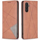 Чохол UniCase Geometric Pattern для Samsung Galaxy A25 (A256) - Brown (344911Z)