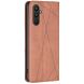 Чехол UniCase Geometric Pattern для Samsung Galaxy A25 (A256) - Brown (344911Z). Фото 3 из 9