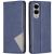 Чехол UniCase Geometric Pattern для Samsung Galaxy S25 Edge (S937) - Blue: фото 1 из 11