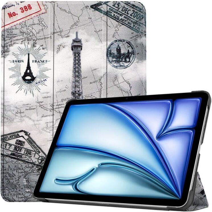 Чехол UniCase Life Style для Apple iPad Air 11 M3/M2 (2025/2024) - Vintage Tower: фото 1 из 8