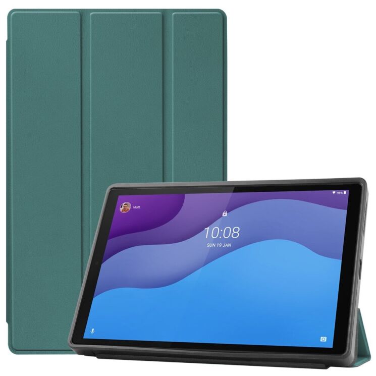 Чехол UniCase Soft UltraSlim для Lenovo Tab M10 HD Gen 2 (TB-X306) - Green: фото 1 из 11