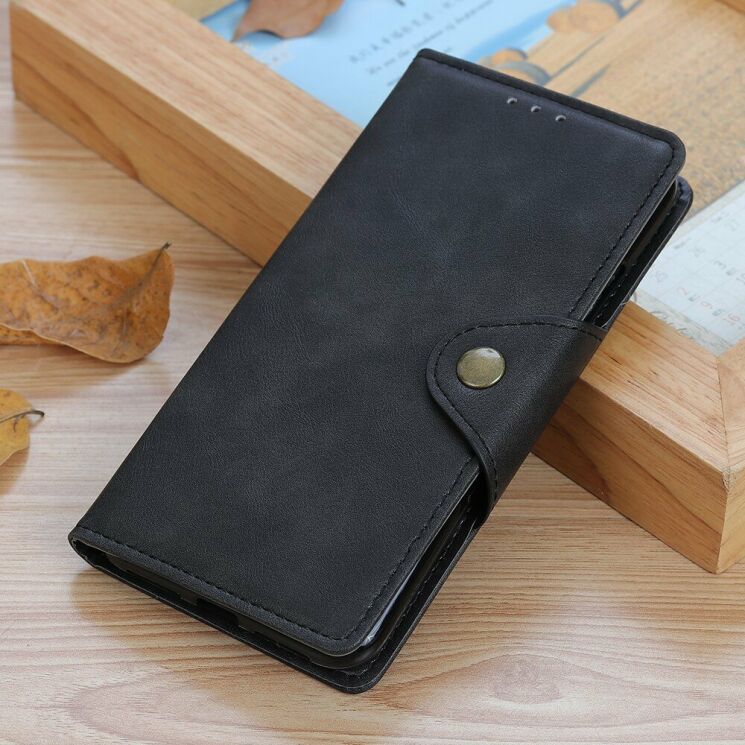 Чехол UniCase Vintage Wallet для Xiaomi Mi Note 10 Lite - Black: фото 12 из 12