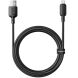 Кабель Baseus Silky Series USB to Lightning (2.4A, 1m) P1037770 - Black (982823B). Фото 3 из 17