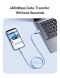 Кабель Baseus Silky Series USB to Lightning (2.4A, 1m) P1037770 - White (982823W). Фото 13 из 17
