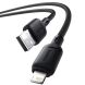 Кабель Baseus Silky Series USB to Lightning (2.4A, 1m) P1037770 - Black (982823B). Фото 2 из 17