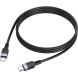 Кабель Hoco X109 Type-C to Type-C (60W, 3A, 1m) - Black (896461B). Фото 3 з 6