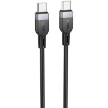 Кабель Hoco X109 Type-C to Type-C (60W, 3A, 1m) - Black: фото 1 з 6