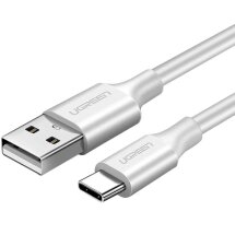 Кабель UGREEN US287 USB to Type-C (3A, 0.5m) 60120 - White: фото 1 из 12