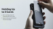 Кардхолдер AULUMU G02 Magnetic Flip Wallet & Stand - Black (982451B). Фото 10 из 15