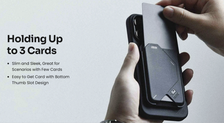 Кардхолдер AULUMU G02 Magnetic Flip Wallet & Stand - Black (982451B) Кардхолдер AULUMU G02 Magnetic Flip Wallet & Stand - Black: фото 10 из 15