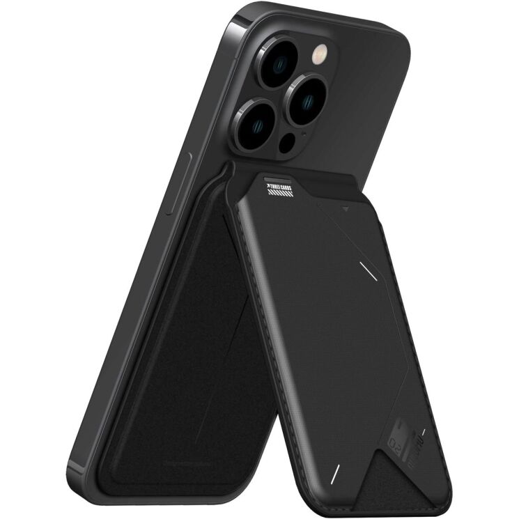 Кардхолдер AULUMU G02 Magnetic Flip Wallet & Stand - Black (982451B) Кардхолдер AULUMU G02 Magnetic Flip Wallet & Stand - Black: фото 7 из 15