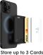 Кардхолдер AULUMU G02 Magnetic Flip Wallet & Stand - Black (982451B). Фото 14 из 15