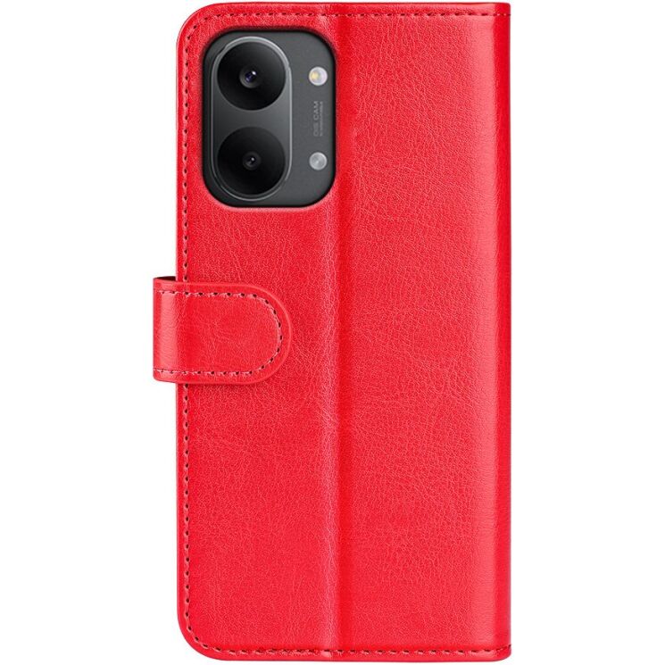 Класичний чохол-книжка Deexe Wallet Style для Xiaomi Poco X8 Pro Max - Red: фото 5 з 6