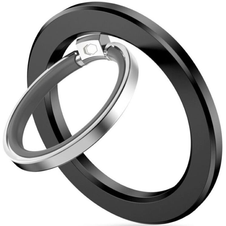 Кольцо-держатель для смартфона Tech-Protect MMR300 Magnetic - Black: фото 1 из 3