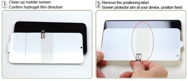Комплект защитных пленок IMAK Full Coverage Hydrogel Film для Apple iPhone 15 Pro: фото 8 из 11