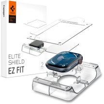 Комплект защитных пленок Spigen (SGP) EliteShield EZ Fit для Apple Watch 10 42 mm - Clear: фото 1 из 13
