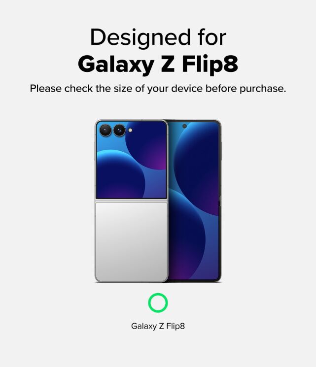 Комплект защитных стекол (2шт) Ringke Cover Display Tempered Glass Pro для Samsung Galaxy Flip 8 (8800328819412) (423542) Комплект защитных стекол (2шт) Ringke Cover Display Tempered Glass Pro для Samsung Galaxy Flip 8 (8800328819412): фото 4 из 20
