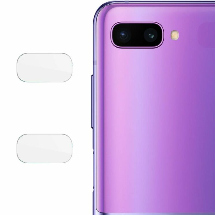 Комплект защитных стекол на камеру IMAK Camera Lens Protector для Samsung Galaxy Flip: фото 1 из 12