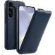 Кожаный чехол MELKCO Jacka Type для Samsung Galaxy S25 Plus (S936) - Dark Blue (376029DB). Фото 1 из 3