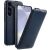 Кожаный чехол MELKCO Jacka Type для Samsung Galaxy S25 Plus (S936) - Dark Blue: фото 1 из 3