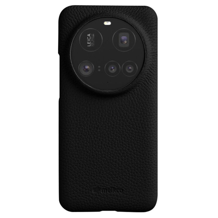 Шкіряний чохол MELKCO Leather Case для Xiaomi 15 Ultra - Black: фото 1 з 3