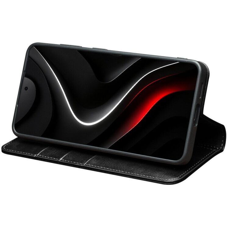 Кожаный чехол QIALINO Classic Case для Samsung Galaxy S26 Plus - Black: фото 2 из 13