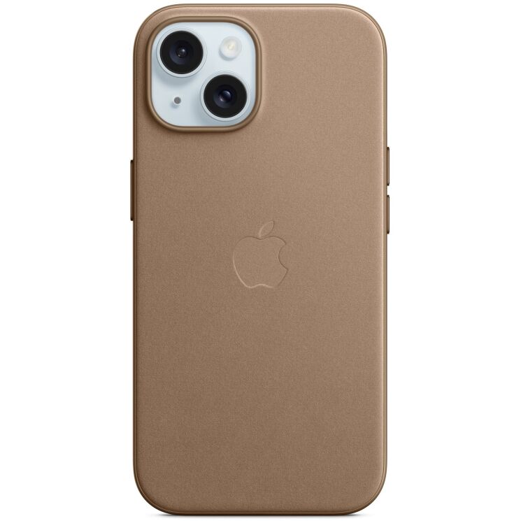 Оригінальний чохол FineWoven MagSafe для Apple iPhone 15 - Taupe: фото 1 з 4