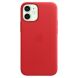 Оригинальный чехол MagSafe Leather Case для Apple iPhone 12 mini (MHK73ZE/A) - Red (253693R). Фото 2 из 7