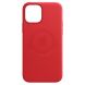 Оригинальный чехол MagSafe Leather Case для Apple iPhone 12 mini (MHK73ZE/A) - Red (253693R). Фото 6 из 7