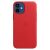 Оригинальный чехол MagSafe Leather Case для Apple iPhone 12 mini (MHK73ZE/A) - Red: фото 1 из 7