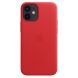 Оригінальний чохол MagSafe Leather Case для Apple iPhone 12 mini (MHK73ZE/A) - (PRODUCT) RED (253693R). Фото 5 з 7