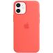Оригинальный чехол MagSafe Silicone Case для Apple iPhone 12 Mini (MHKP3) - Pink Citrus (260158P). Фото 3 из 7