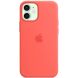 Оригинальный чехол MagSafe Silicone Case для Apple iPhone 12 Mini (MHKP3) - Pink Citrus (260158P). Фото 1 из 7