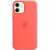 Оригинальный чехол MagSafe Silicone Case для Apple iPhone 12 Mini (MHKP3) - Pink Citrus: фото 1 из 7