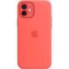 Оригинальный чехол MagSafe Silicone Case для Apple iPhone 12 Mini (MHKP3) - Pink Citrus (260158P). Фото 2 из 7