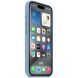 Оригинальный чехол Silicone Case with MagSafe для Apple iPhone 15 Pro (MT1L3) - Winter Blue (339593WL). Фото 5 из 5