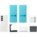 Оригінальний чохол Silicone Magnet Case для Samsung Galaxy Fold 8 Ultra (EF-EF976CWEGUA) - White (424048W). Фото 5 з 5