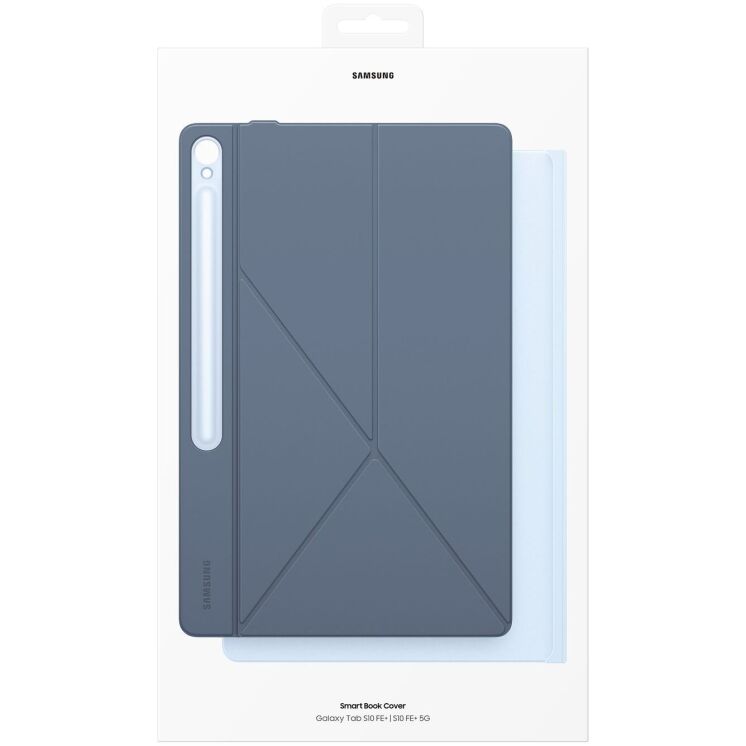 Оригинальный чехол Smart Book Cover для Samsung Galaxy Tab S10 FE Plus (EF-BX620PLEGWW) - Blue (378501L) Оригинальный чехол Smart Book Cover для Samsung Galaxy Tab S10 FE Plus (EF-BX620PLEGWW) - Blue: фото 12 из 12