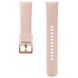 Оригинальный ремешок Silicon Strap для Samsung Galaxy Watch 42mm / Watch 3 41mm / Active 2 / Active (ET-YSU81MPEGRU) Техническая упаковка - Pink (235419P). Фото 1 из 2