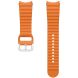 Оригинальный ремешок Sport Band (M/L) для Samsung Galaxy Watch 4 / 4 Classic / 5 / 5 Pro / 6 / 6 Classic / 7 / FE (ET-SNL31LOEGEU) - Orange (358107O). Фото 2 из 3