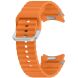 Оригинальный ремешок Sport Band (M/L) для Samsung Galaxy Watch 4 / 4 Classic / 5 / 5 Pro / 6 / 6 Classic / 7 / FE (ET-SNL31LOEGEU) - Orange (358107O). Фото 1 из 3