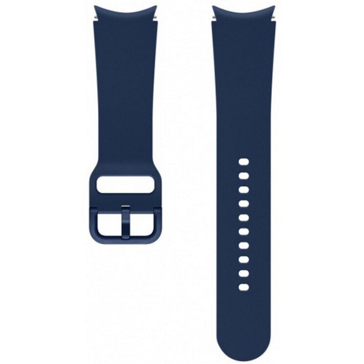 Оригинальный ремешок Sport Band (Size M/L) для Samsung Galaxy Watch 4 / 4 Classic / 5 / 5 Pro / 6 / 6 Classic / 7 / FE (ET-SFR87LNEGRU) - Navy: фото 1 из 4