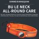 Ошейник Deexe Track Collar для собак с чехлом Apple AirTag / AirTags 2 - Orange (274034O). Фото 4 из 9