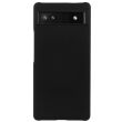 Пластиковый чехол Deexe Hard Shell для Google Pixel 6a - Black (293604B)