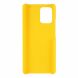 Пластиковый чехол Deexe Hard Shell для Samsung Galaxy Note 10 Lite (N770) - Yellow (263722Y). Фото 3 из 5