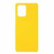 Пластиковый чехол Deexe Hard Shell для Samsung Galaxy Note 10 Lite (N770) - Yellow (263722Y). Фото 1 из 5