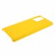 Пластиковый чехол Deexe Hard Shell для Samsung Galaxy Note 10 Lite (N770) - Yellow (263722Y). Фото 4 из 5