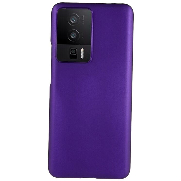 Пластиковый чехол Deexe Hard Shell для Xiaomi Poco F5 Pro / Redmi K60 / Redmi K60 Pro - Purple: фото 1 из 7